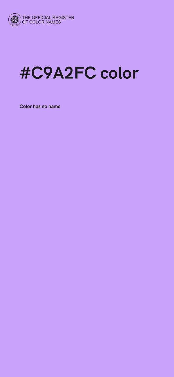 #C9A2FC color image