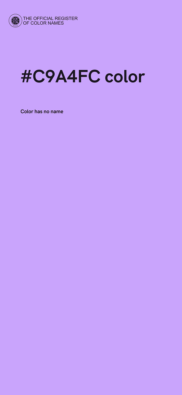 #C9A4FC color image