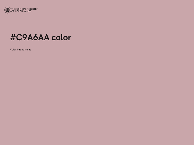 #C9A6AA color image