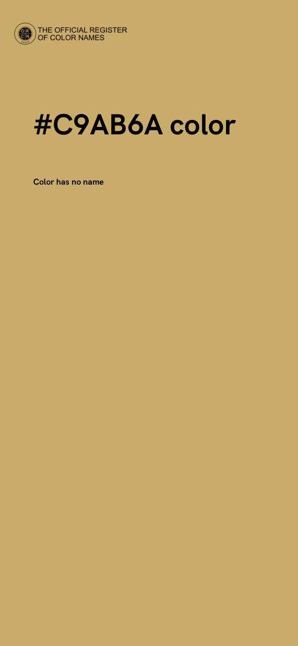 #C9AB6A color image