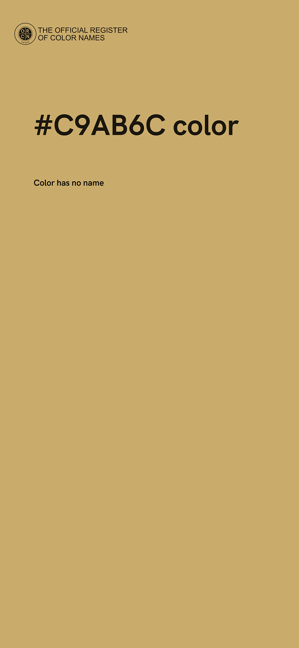 #C9AB6C color image