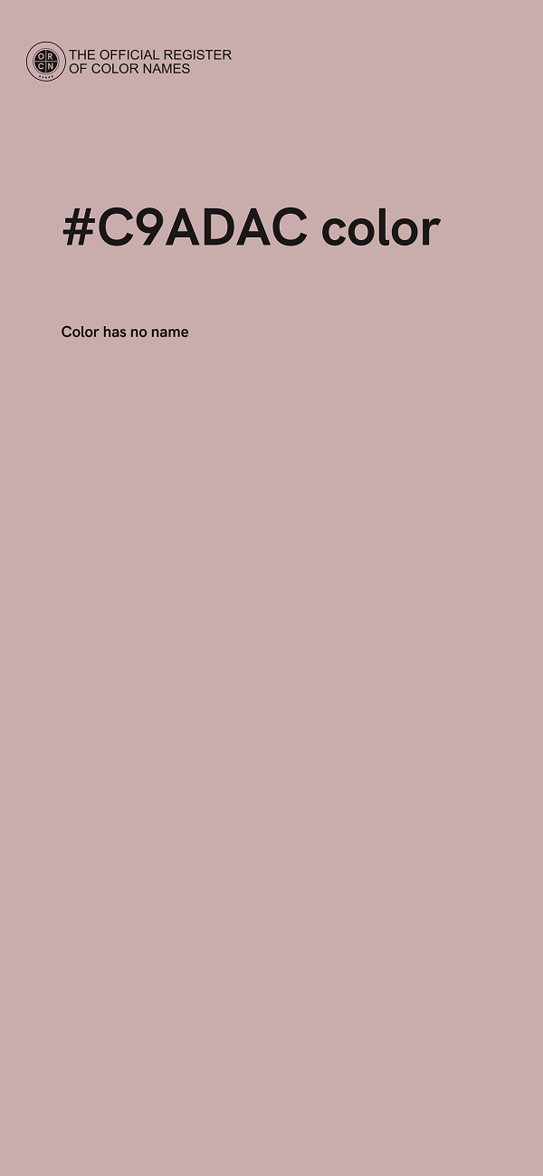 #C9ADAC color image