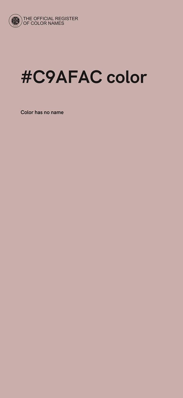 #C9AFAC color image