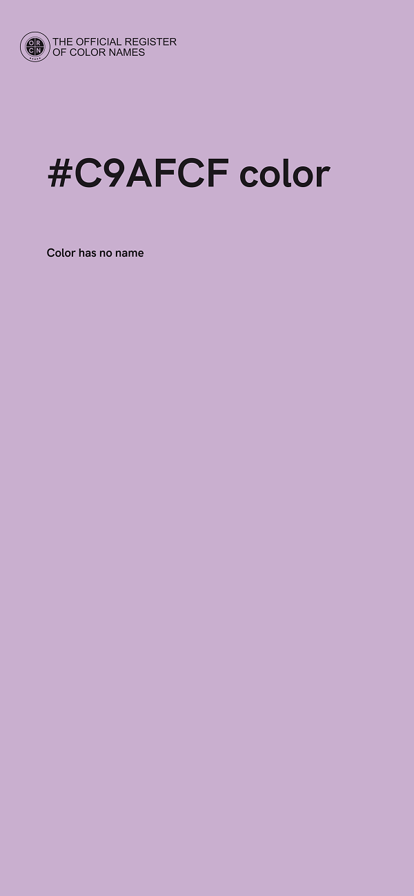 #C9AFCF color image