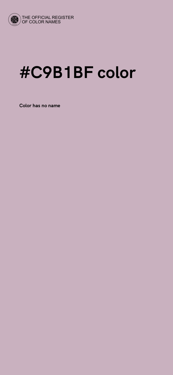 #C9B1BF color image