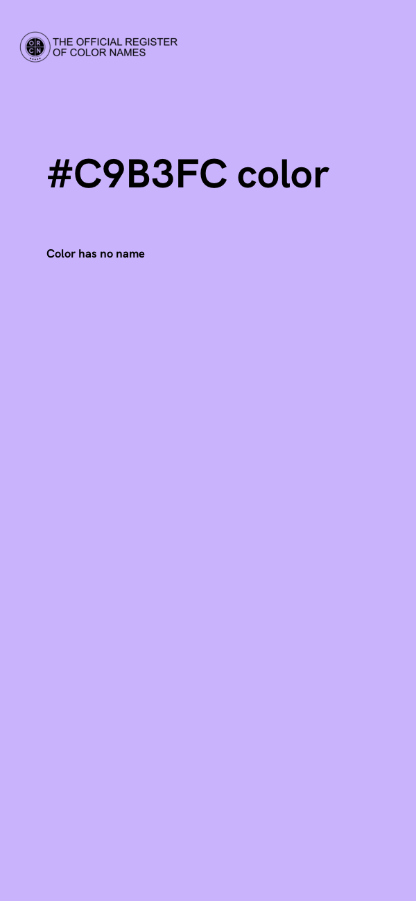 #C9B3FC color image