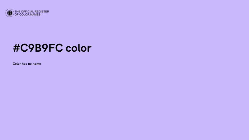 #C9B9FC color image