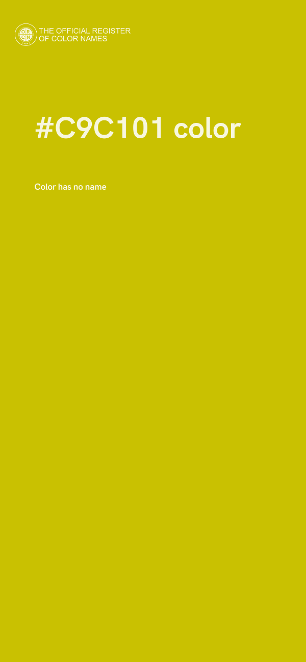 #C9C101 color image