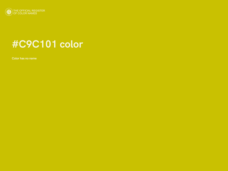 #C9C101 color image