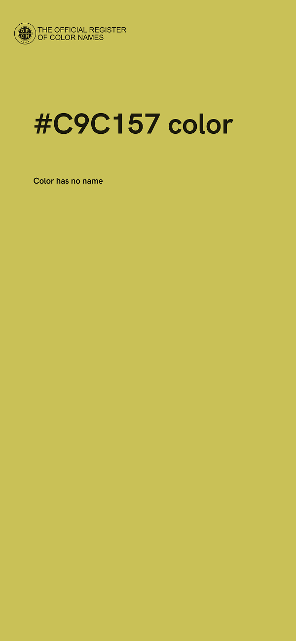 #C9C157 color image