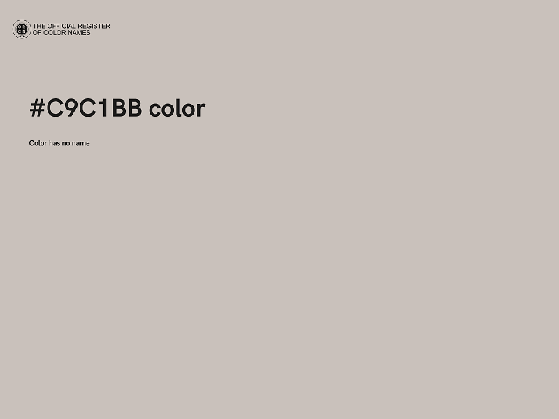 #C9C1BB color image