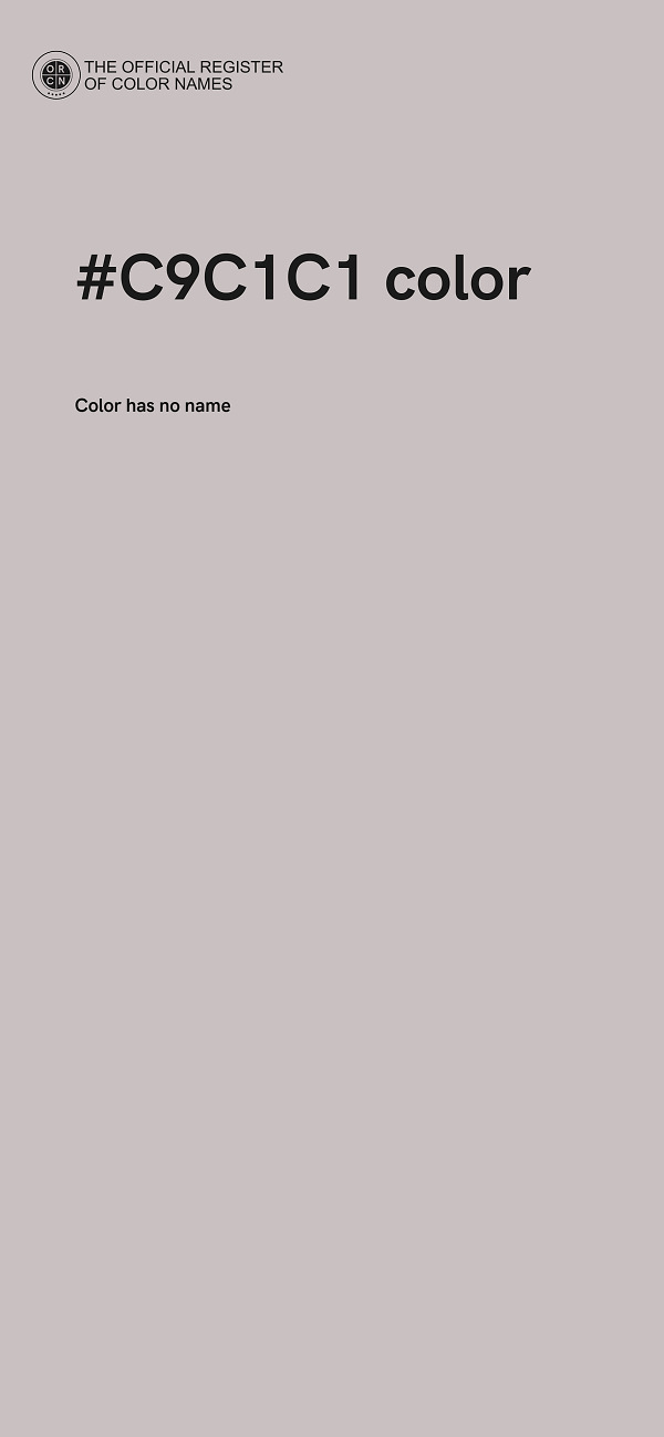 #C9C1C1 color image