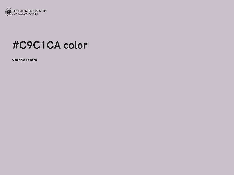 #C9C1CA color image