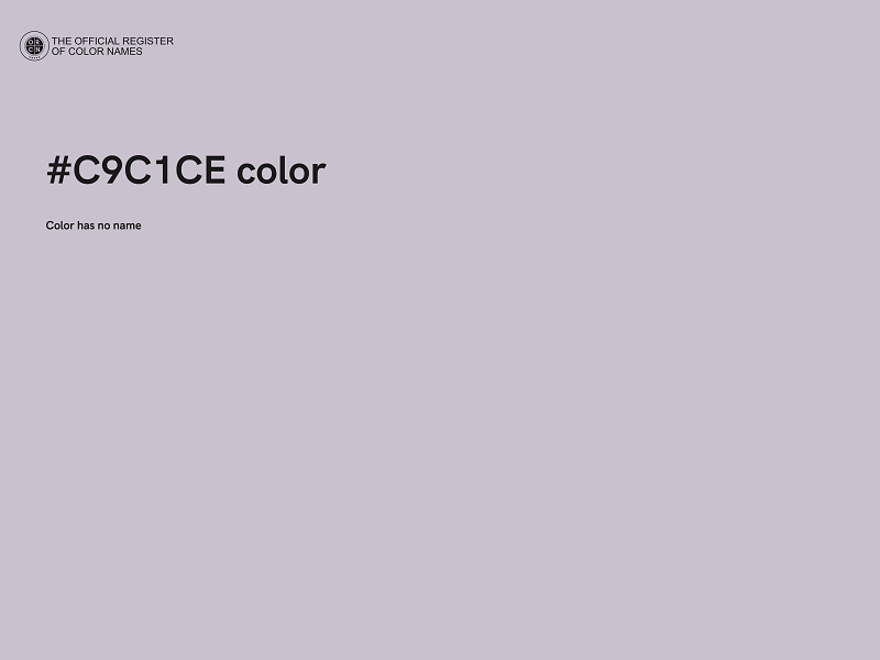 #C9C1CE color image