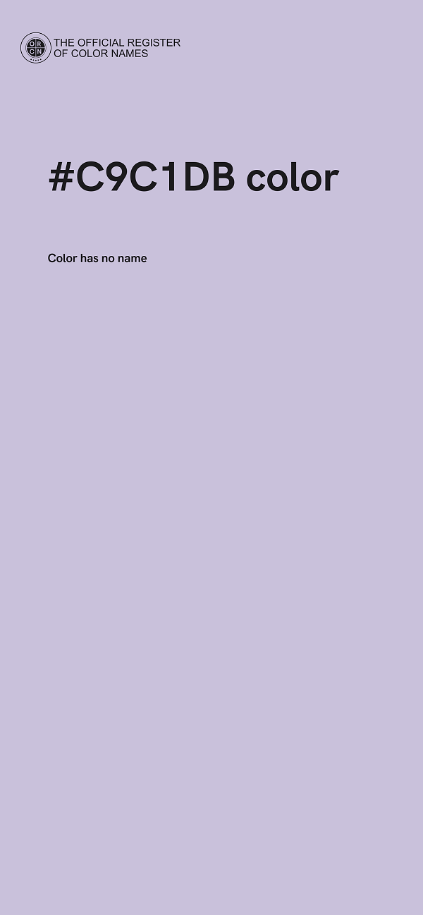 #C9C1DB color image