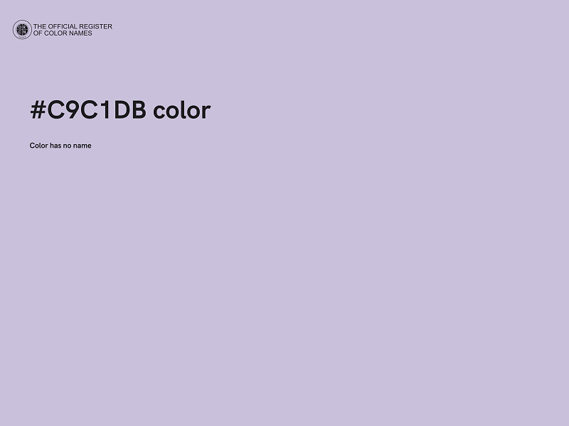 #C9C1DB color image