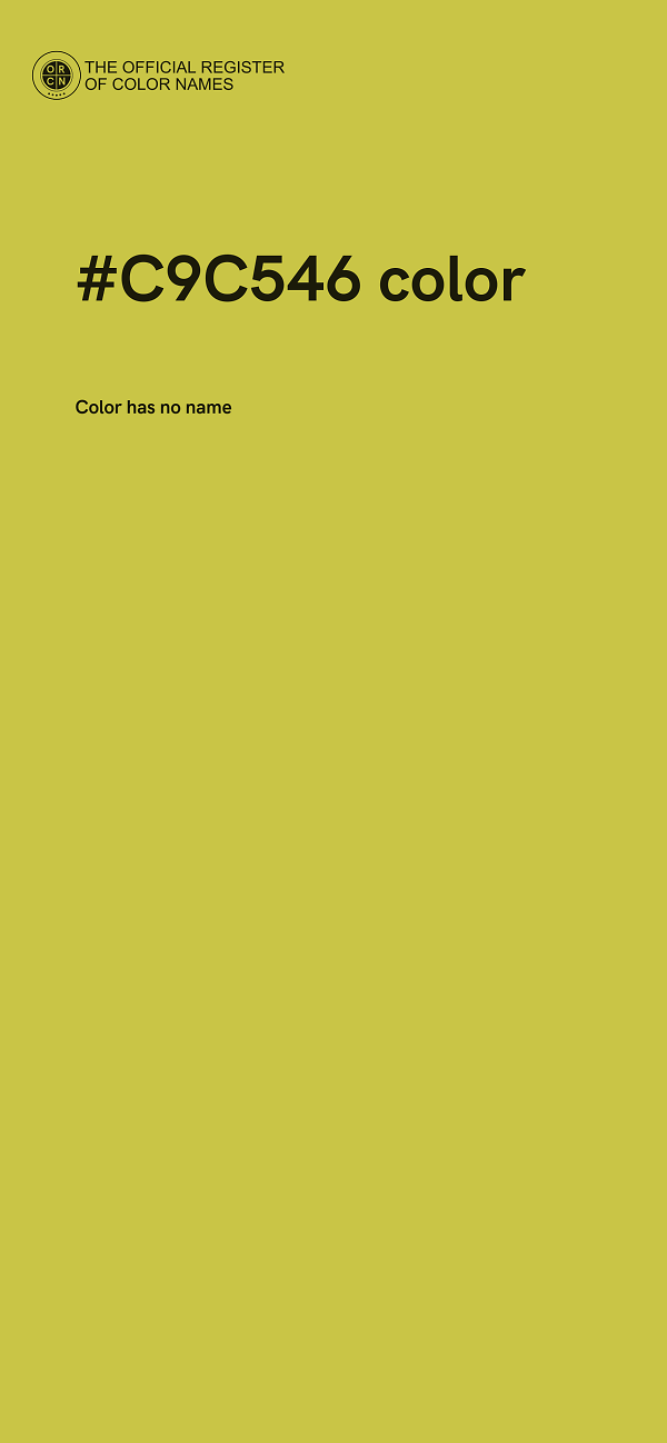 #C9C546 color image