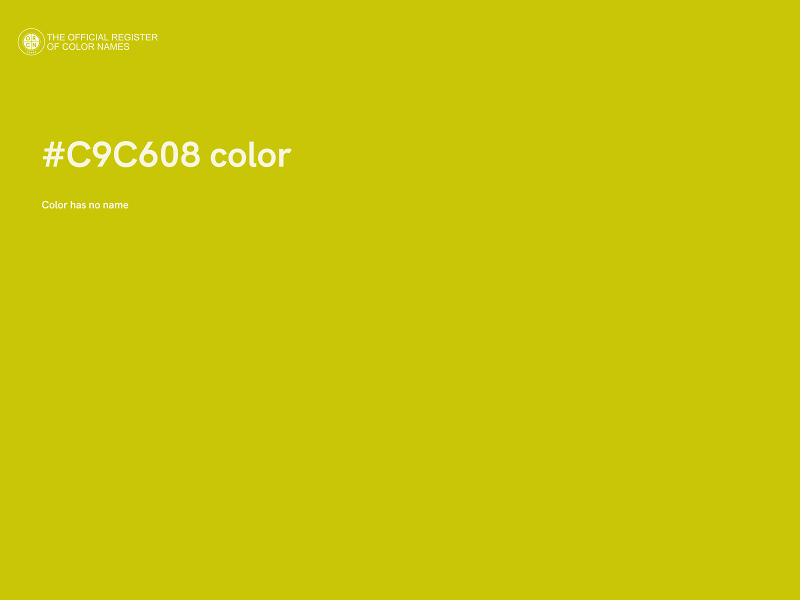 #C9C608 color image