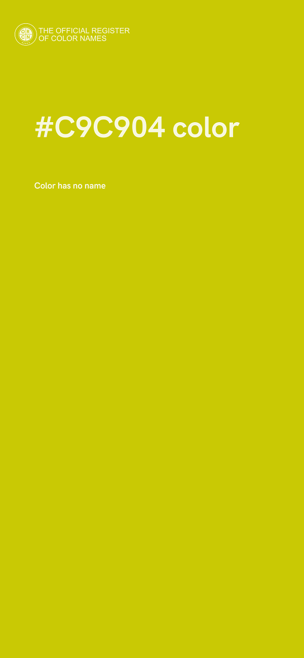 #C9C904 color image