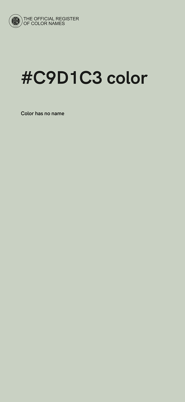 #C9D1C3 color image