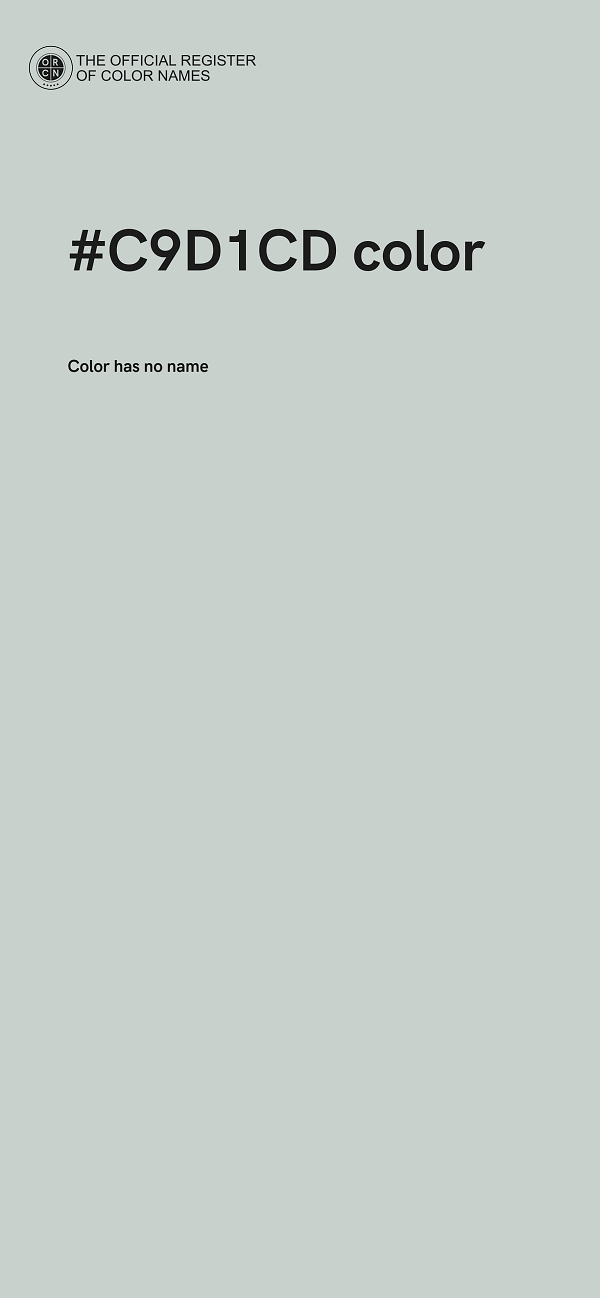 #C9D1CD color image