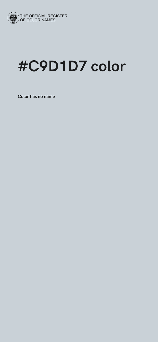 #C9D1D7 color image