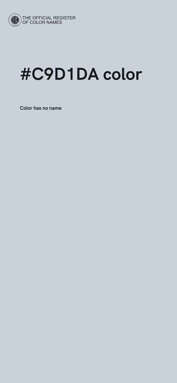 #C9D1DA color image