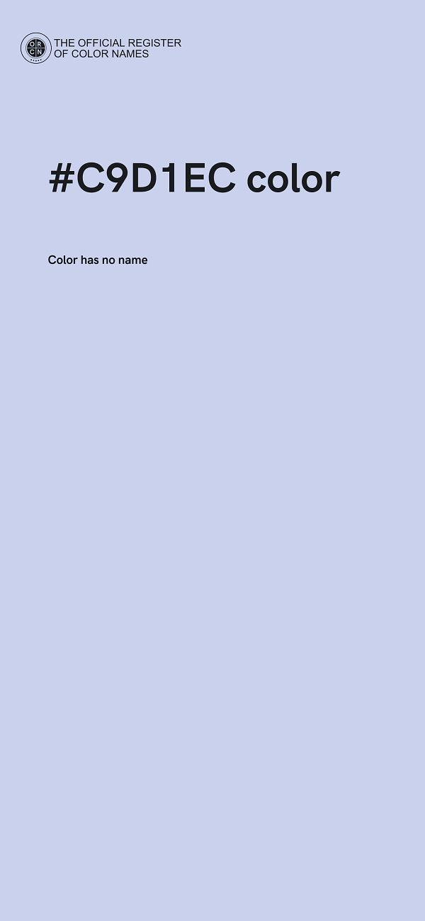 #C9D1EC color image