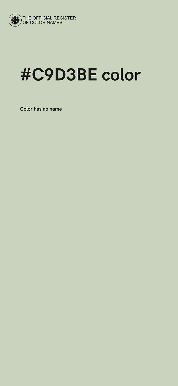 #C9D3BE color image