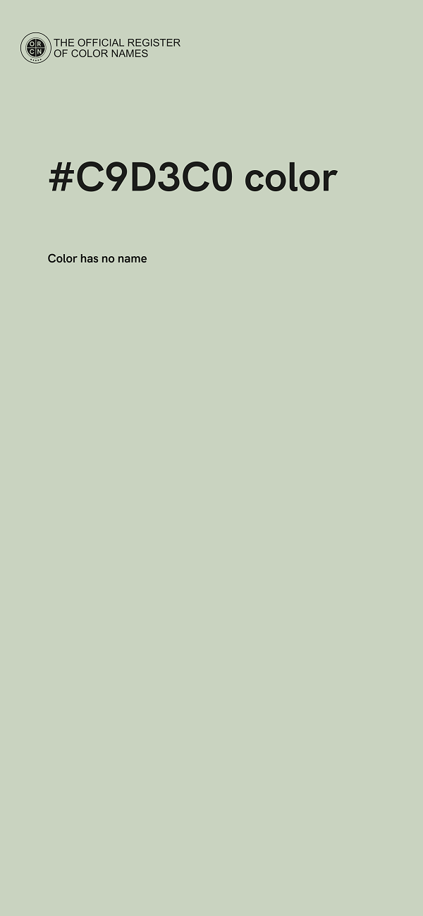 #C9D3C0 color image