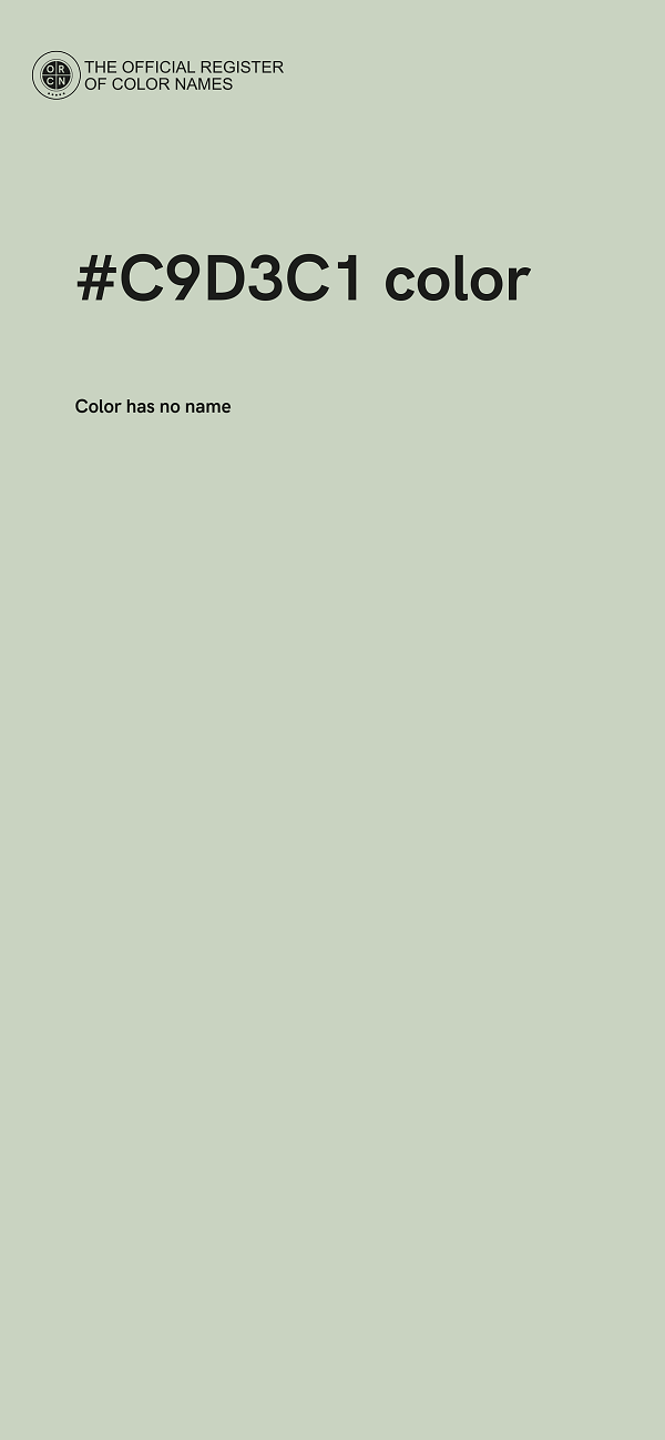 #C9D3C1 color image