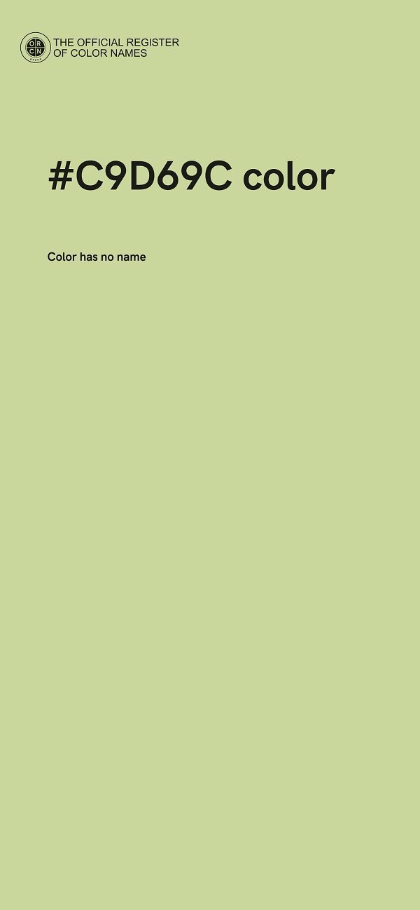 #C9D69C color image