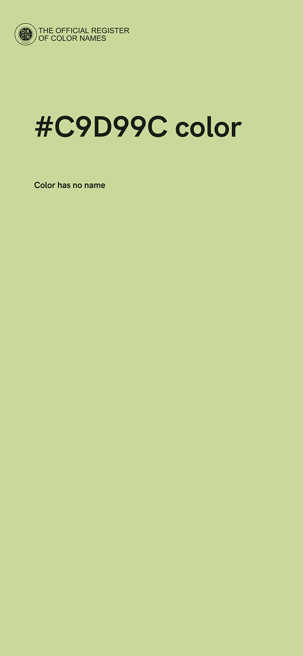 #C9D99C color image