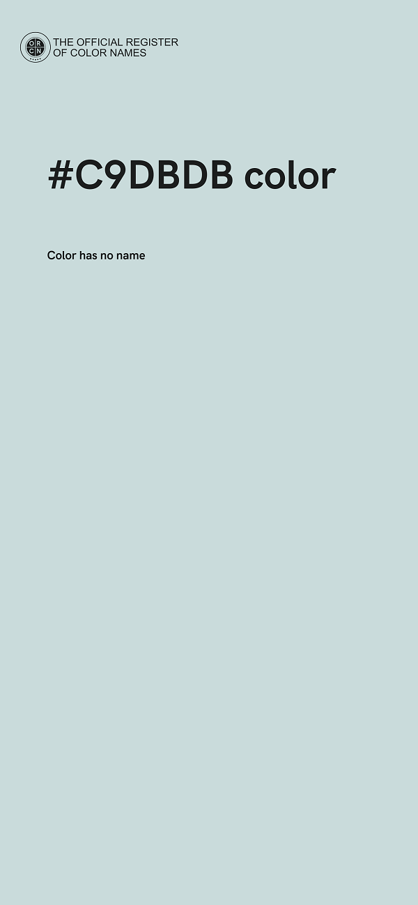 #C9DBDB color image