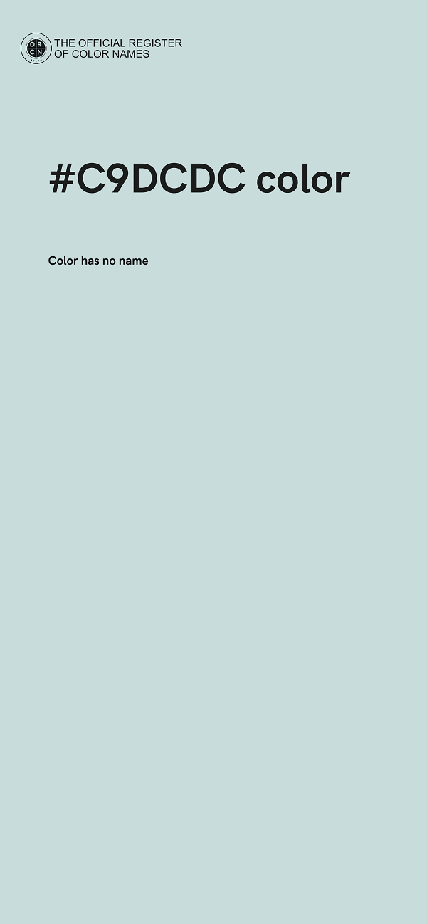 #C9DCDC color image