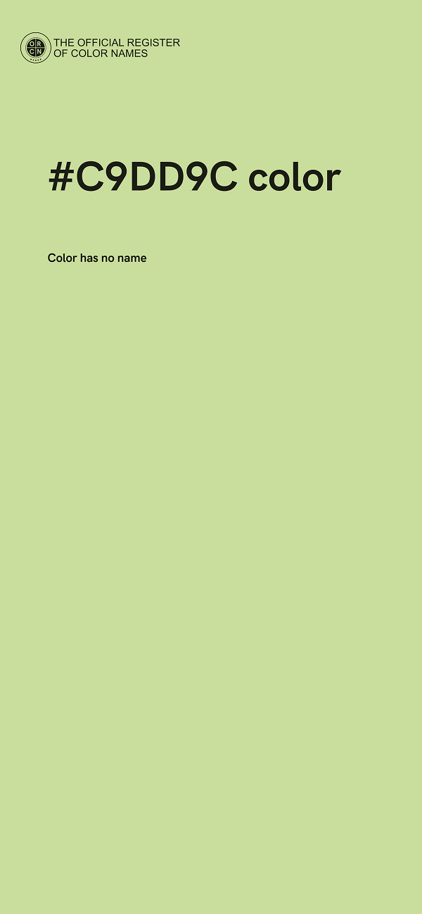 #C9DD9C color image