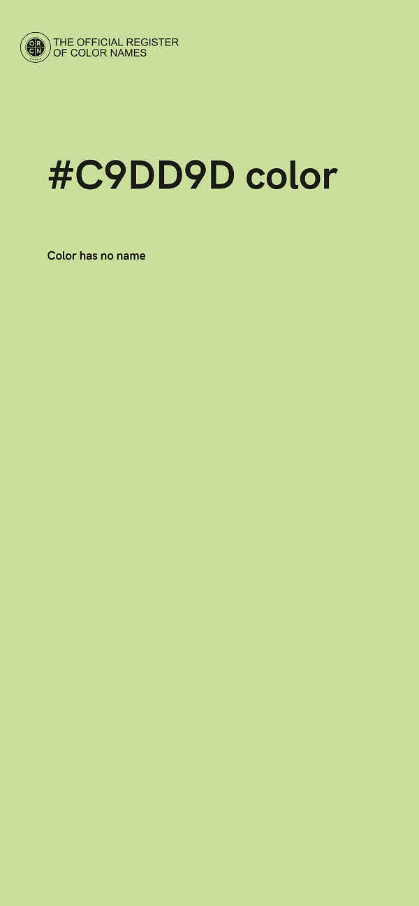 #C9DD9D color image