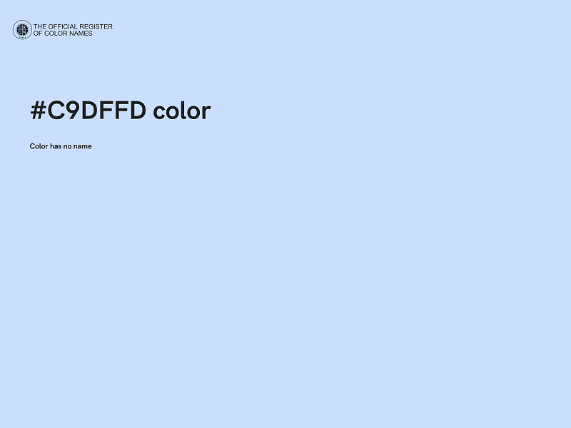 #C9DFFD color image