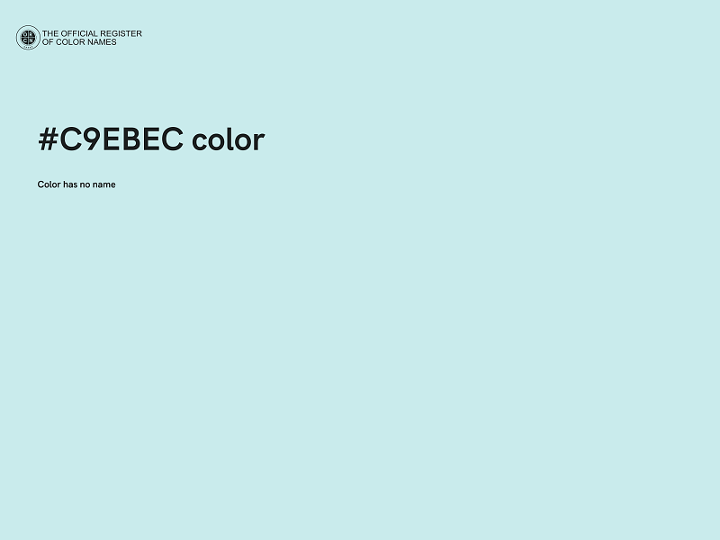#C9EBEC color image