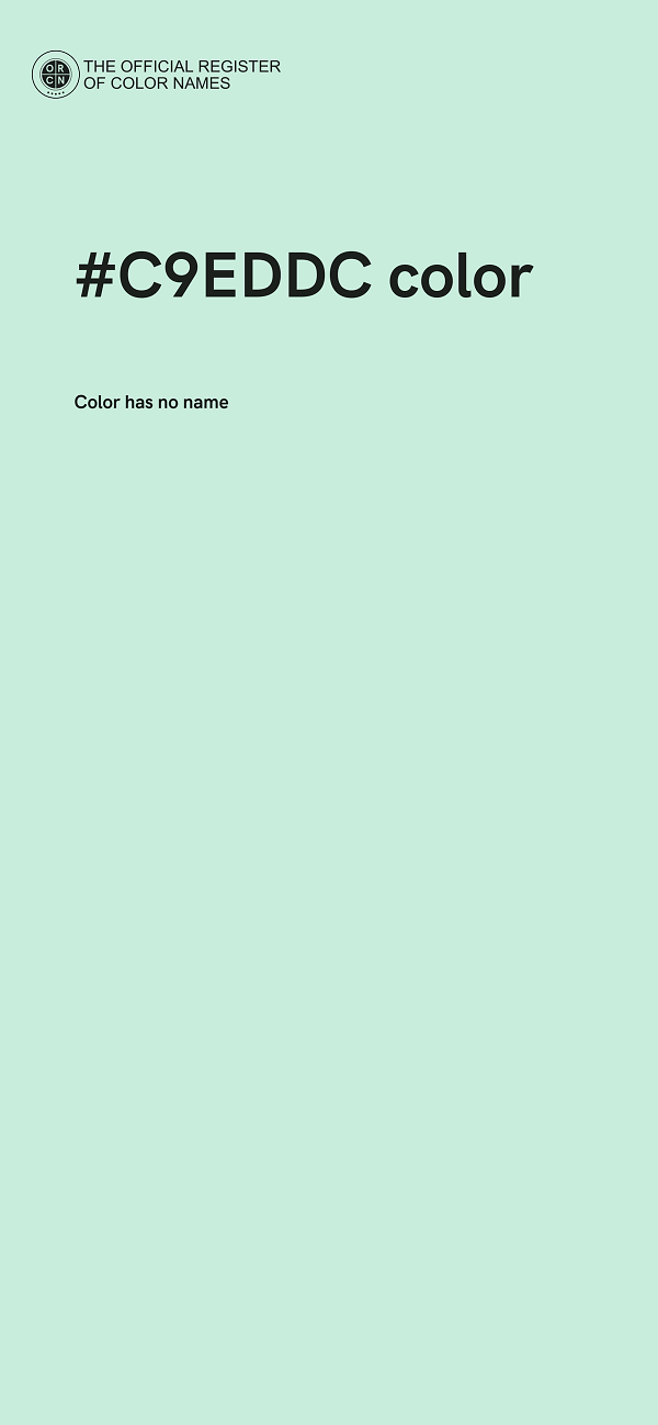 #C9EDDC color image