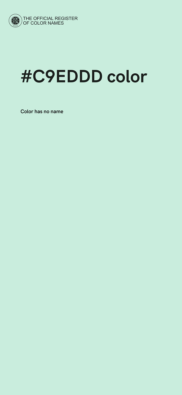 #C9EDDD color image