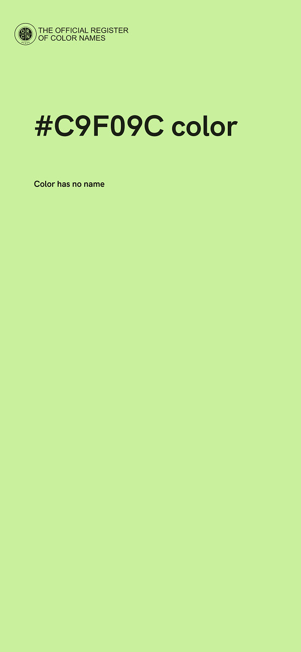 #C9F09C color image
