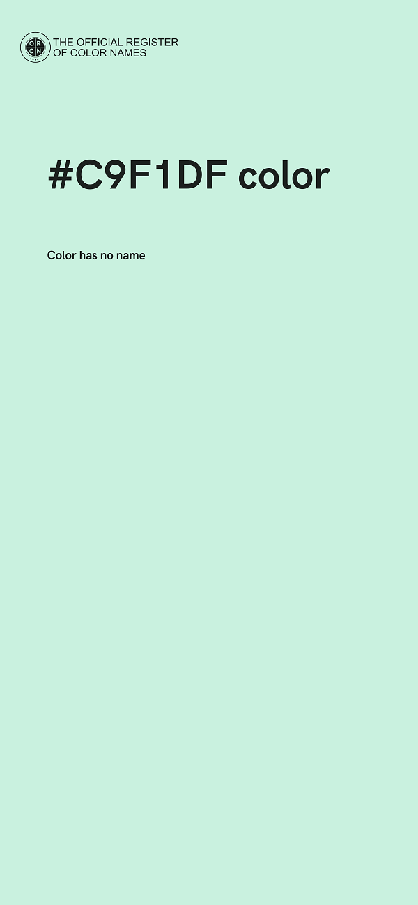 #C9F1DF color image