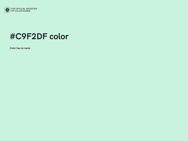 #C9F2DF color image