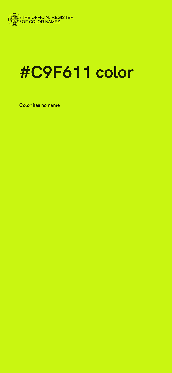 #C9F611 color image