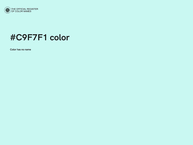 #C9F7F1 color image