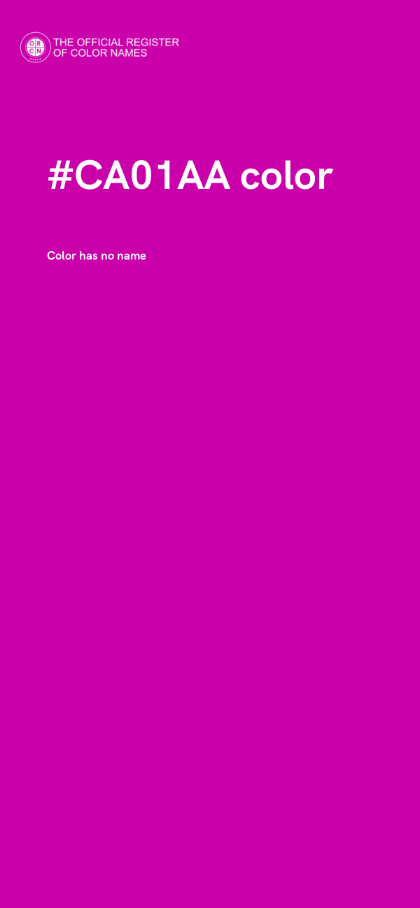 #CA01AA color image