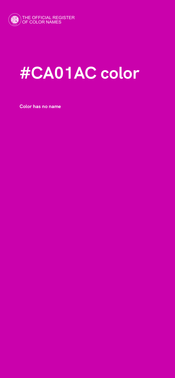 #CA01AC color image