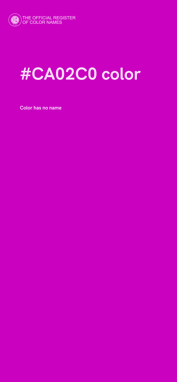 #CA02C0 color image