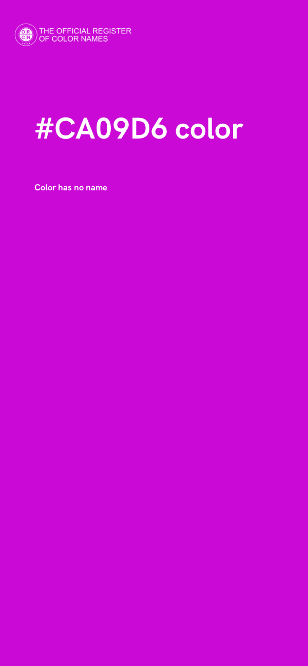 #CA09D6 color image